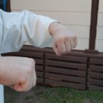 Heiko Tsuki Parallel Punch – pictures of Karate fists types