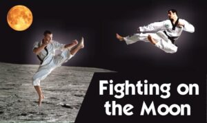 Fighting on The Moon