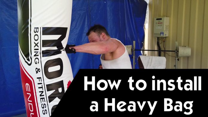 How to install a Heavy Bag